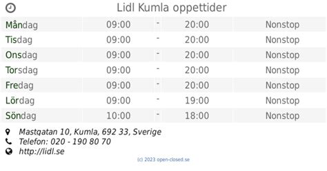 lidl karlskoga öppet|Öppettider till Lidl i Karlskoga 